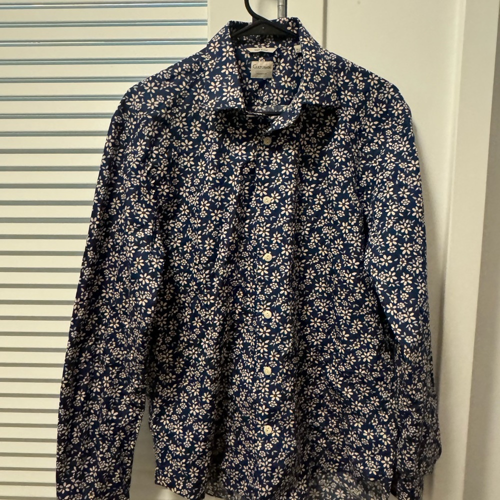 Culturata Floral Longsleeve Button Down Shirt